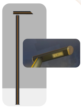 3-Meter courtyard light 3-Meter courtyard light