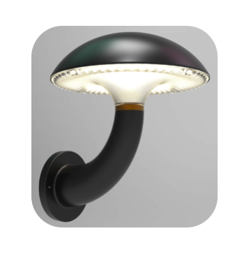 Mushroom wall lamp Mushroom wall lamp